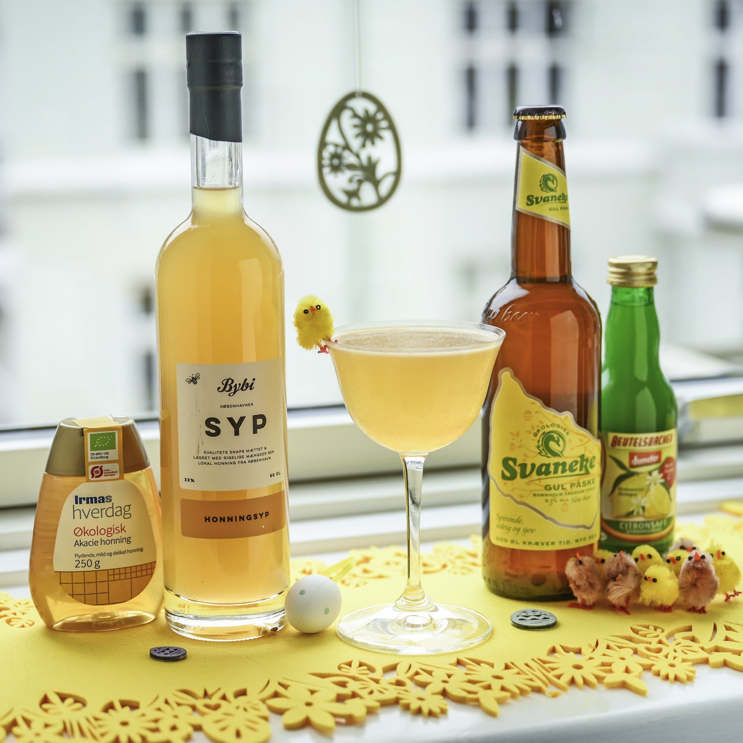 Humlebi Cocktail, Honningsyp, Øl, Honning, Citron