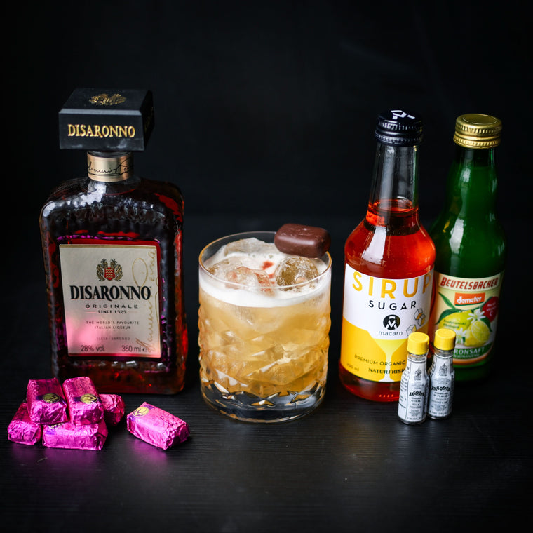 Amaretto Sour - Cocktailpakke (6 stk.)