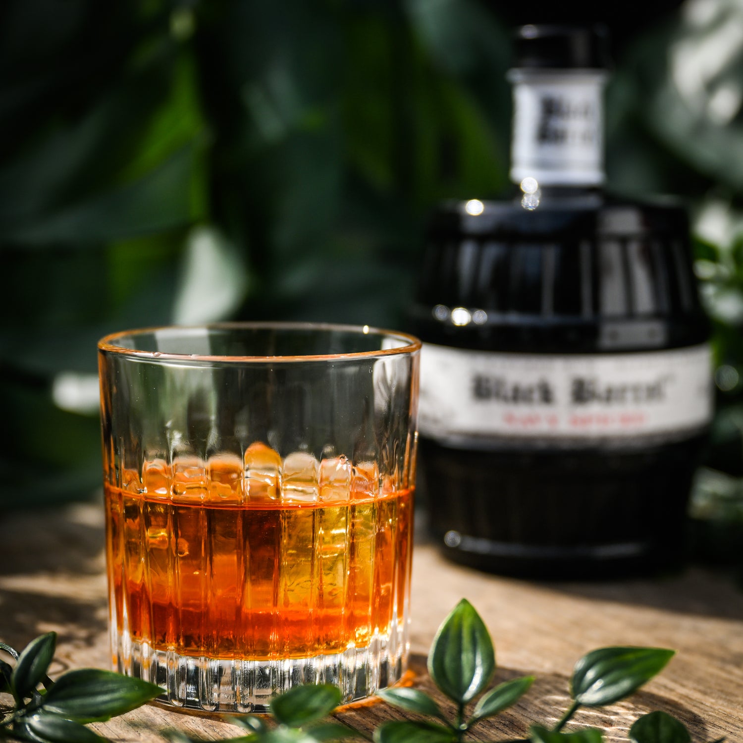 Black Barrel Rum Neat