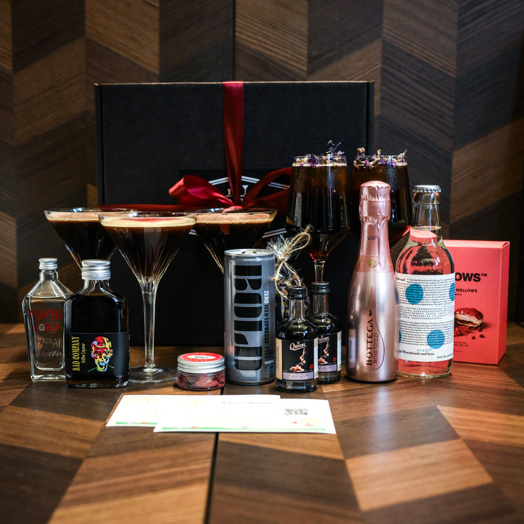 Espresso Mamatini & Queen Sublime + Caramel Filled Mallows - Mors Dag Pakke