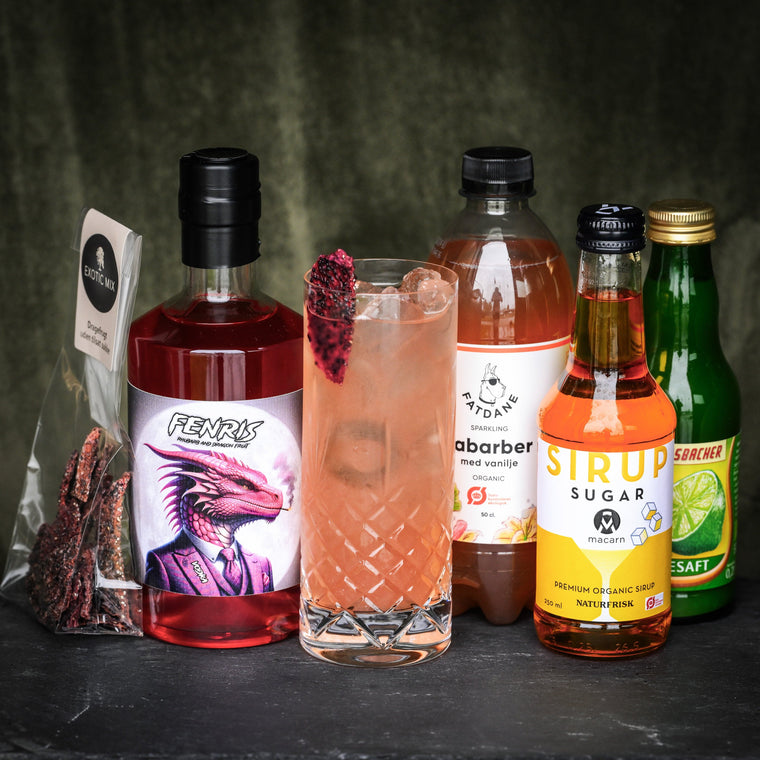 Rhubarb The Dragon - Cocktailpakke