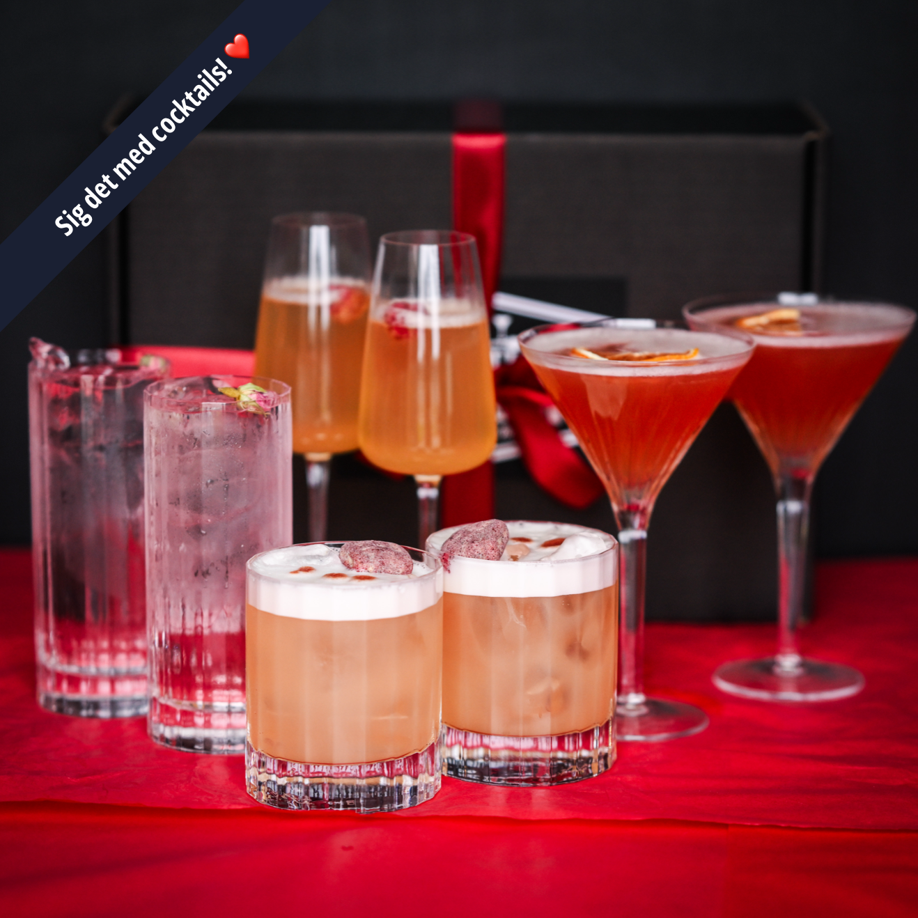 Valentinsdag Cocktailpakken