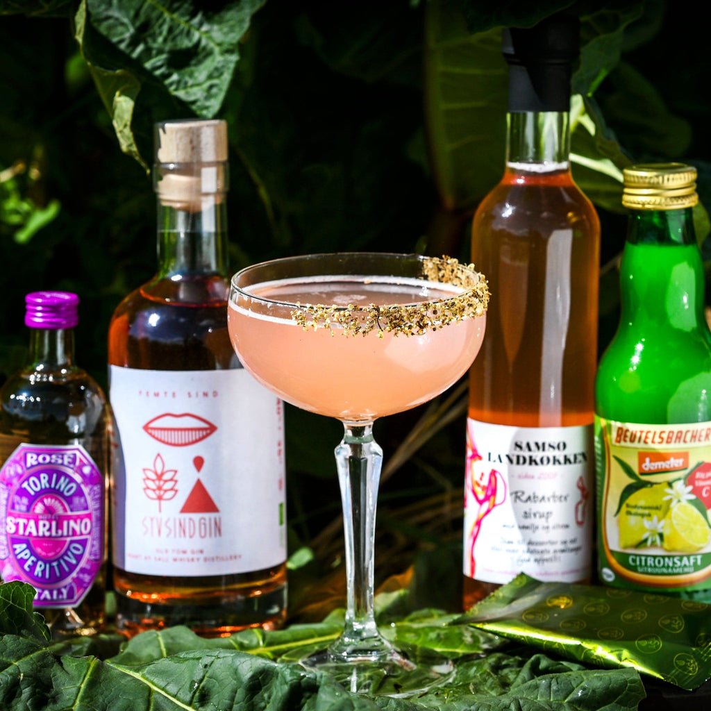 Rosy Rhubarb Cocktailpakke